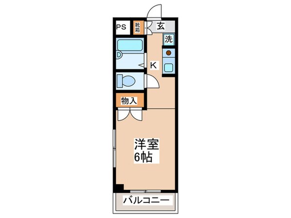 ラ・グレ－イノウエの物件間取画像